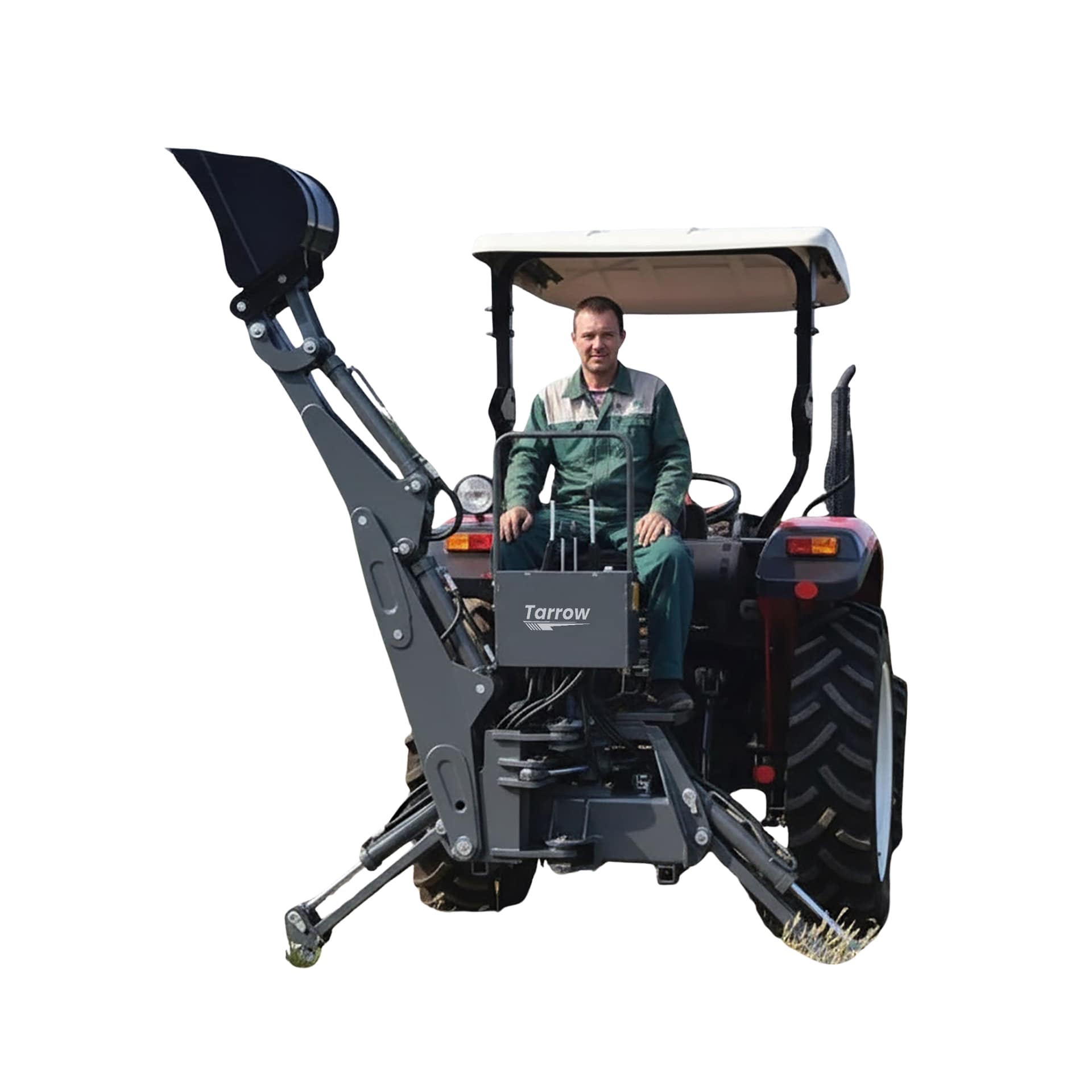 Tarrow Backhoe for compact tractor